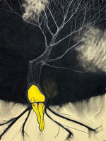 Sporozoan Tree with Yellow Fluff